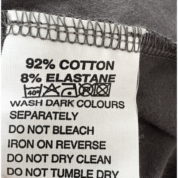 Jasper Conran Large Zip-Up Hoodie Jacket Drawstring Waist Gray Pink Minimalist - Picture 12 of 13